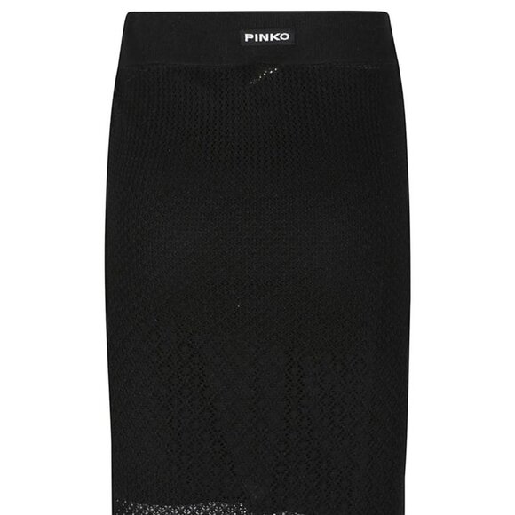 NEW PINKO Women’s Elettra Gonna Pencil Skirt – Black